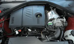 Silnik BMW 116i z turbosprężarką TwinPower Turbo.