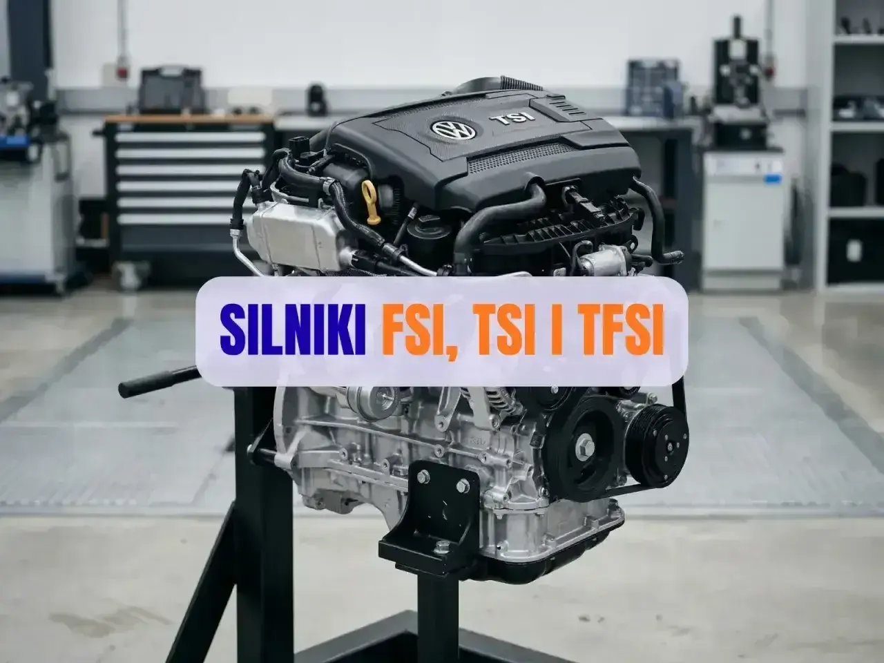 Silniki TSI, FSI i TFSI - co to znaczy? Poznaj budowę i działanie popularnych jednostek napędowych Volkswagena.