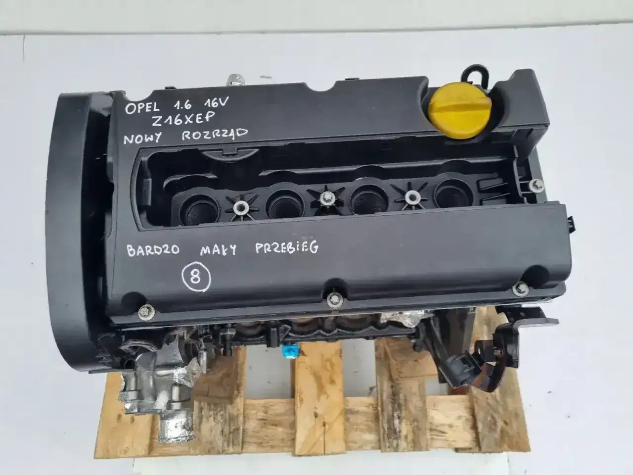 Silnik Opel Meriva 1.6 benzyna Z16XEP, z nowym rozrządem i małym przebiegiem.