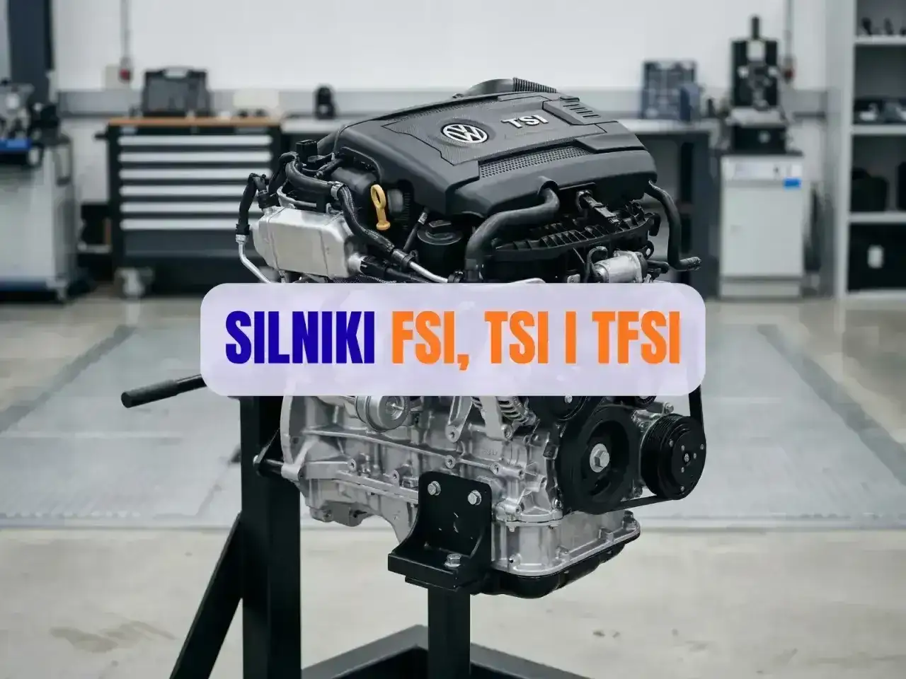 Silniki TSI, FSI i TFSI - co to znaczy? Poznaj budowę i działanie popularnych jednostek napędowych Volkswagena.