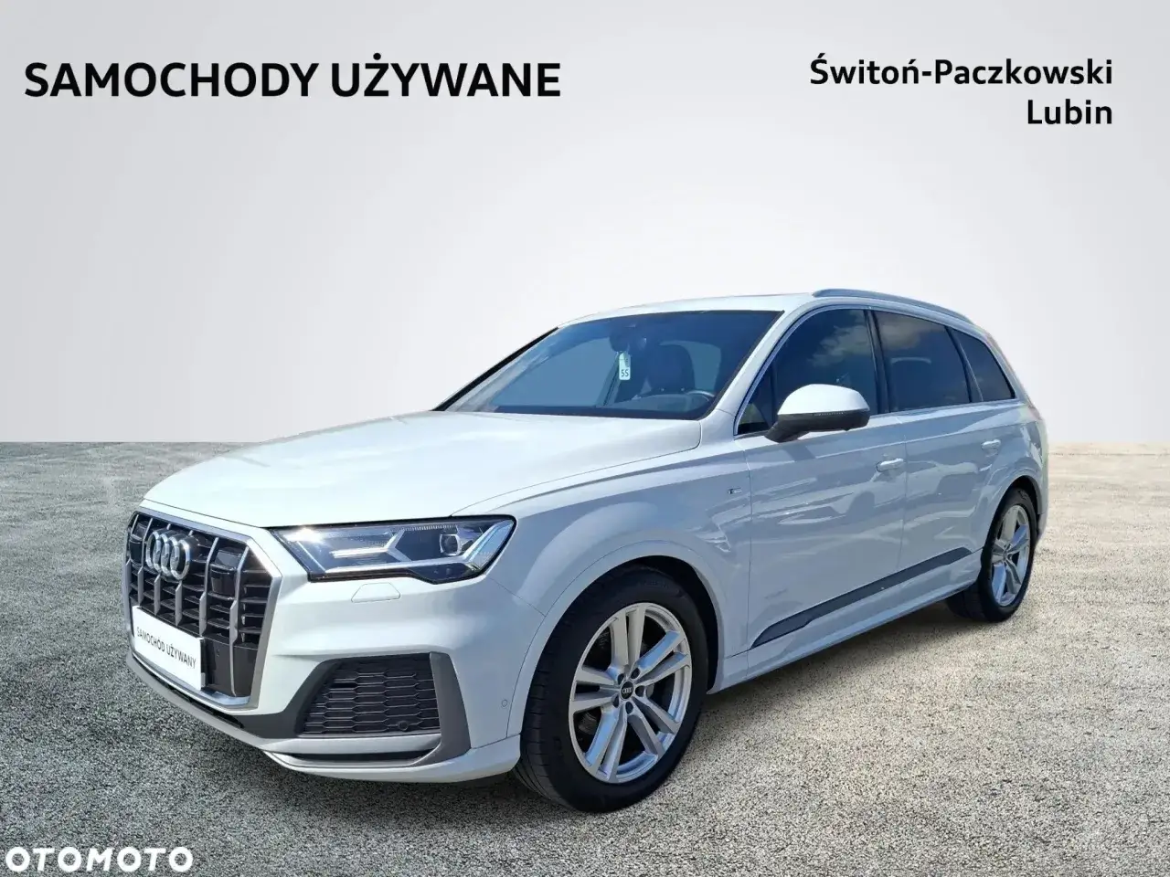 Białe Audi Q7 na sprzedaż. Sprawdź atrakcyjną audi q7 cena w Świętoń-Paczkowski Lubin.
